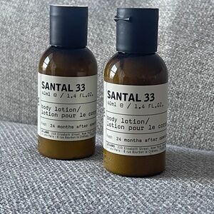 Le Labo Santal 33 Body Lotion 2 x 40ml